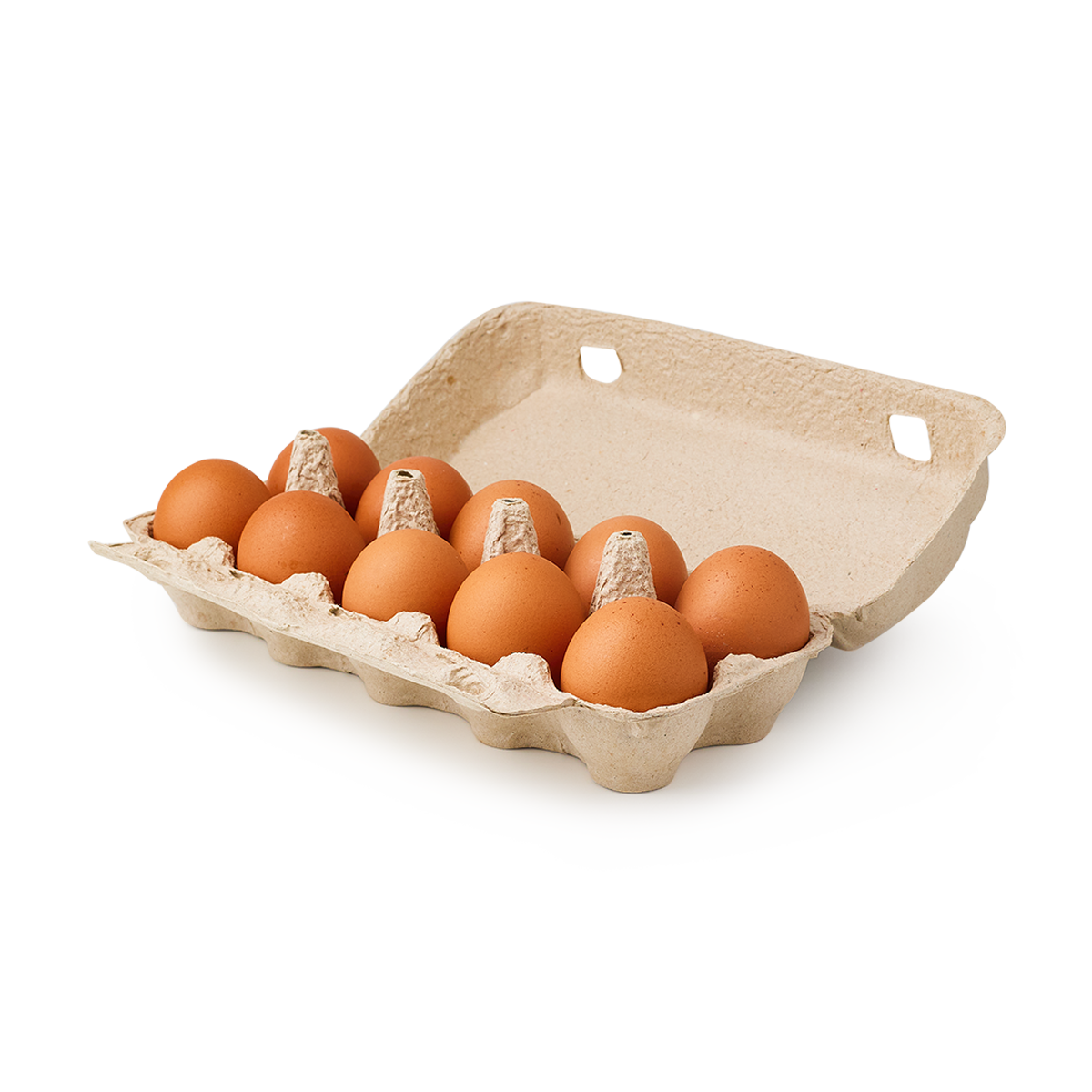 Яйца куриные, первой категории С1, столовое, 10 штук в упаковке