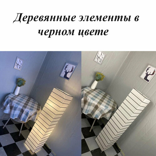 Напольный светильник 125 cм золотой