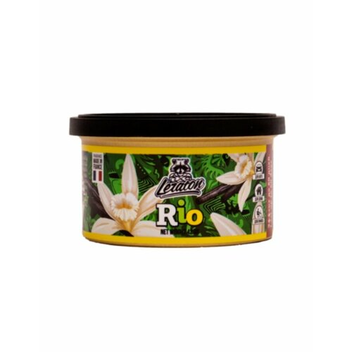 фото Leraton ароматизатор для автомобиля в банке rio (vanilla/ваниль)