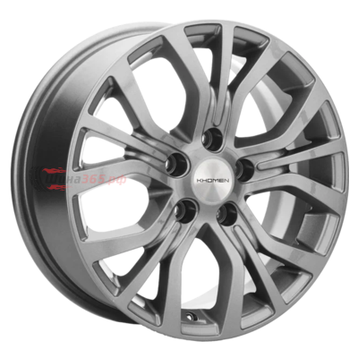 Колесный диск Khomen Wheels KHW1608 (Multivan) 6,5x16/5x120 ET51 D65,1 Gray