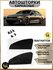 Шторки каркасные на магнитах автошторки для Kia k5/сетка/черные