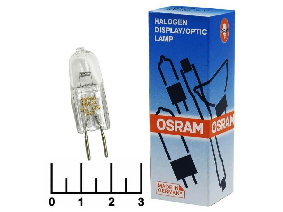 Лампа КГМ 12V 50W GY6.35 Osram (64604)