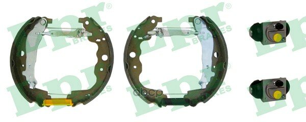 Колодки тормозные барабанные Lpr арт. OEK702