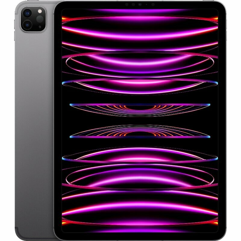 Планшет iPad Pro 11 2022, Wi-Fi, 2048 ГБ, Gray, серый
