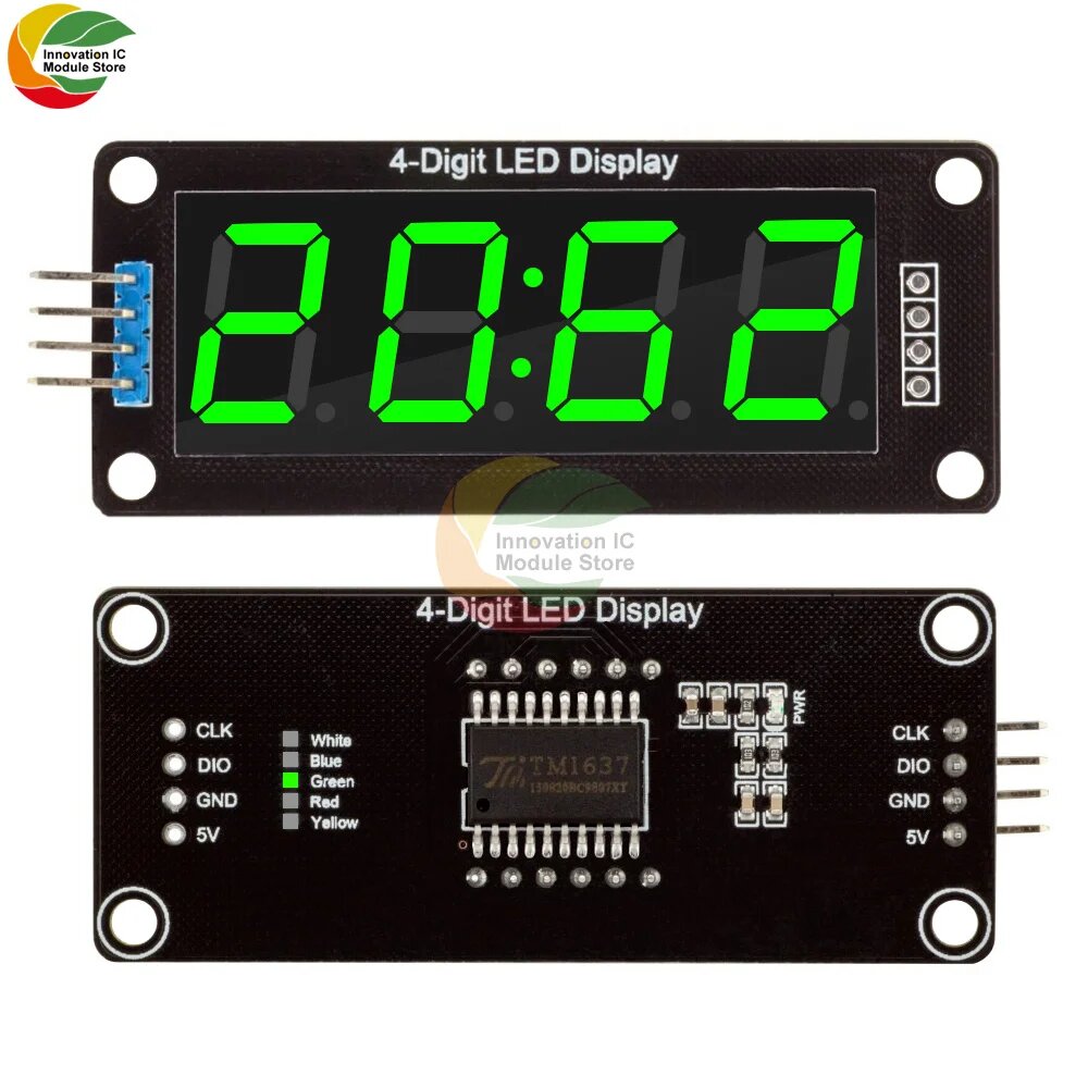 Ziqqucu 0.56 Inch 4-Digits Tube Module