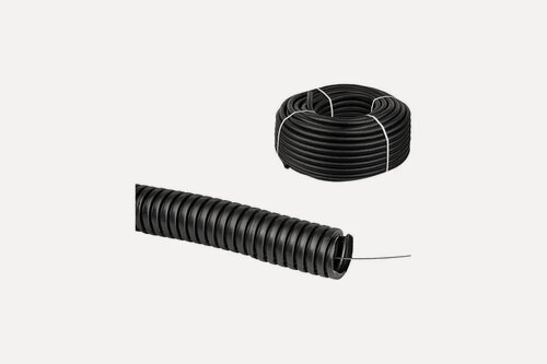 Изображение товара Труба гофр. ПНД d 16 с зондом (10 м) юпитер (HF УФ) (JP3112-02)