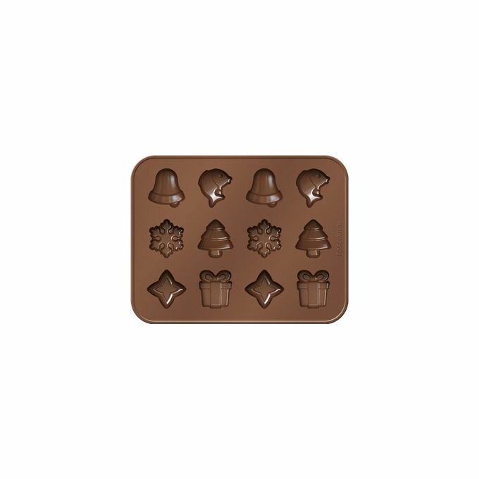 Формочки для шоколада Tescoma DELICIA SILICONE, рождественские мотивы