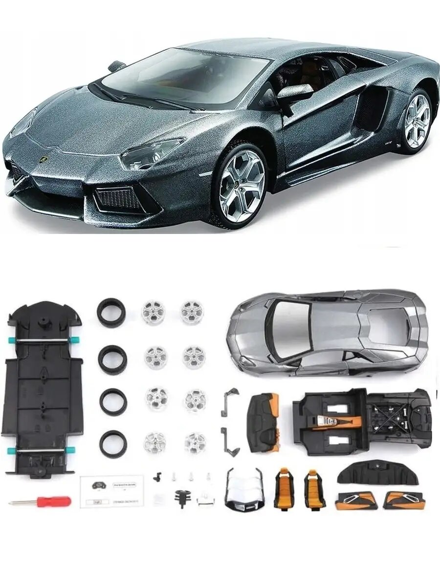 Сборная модель Lamborghini Aventador