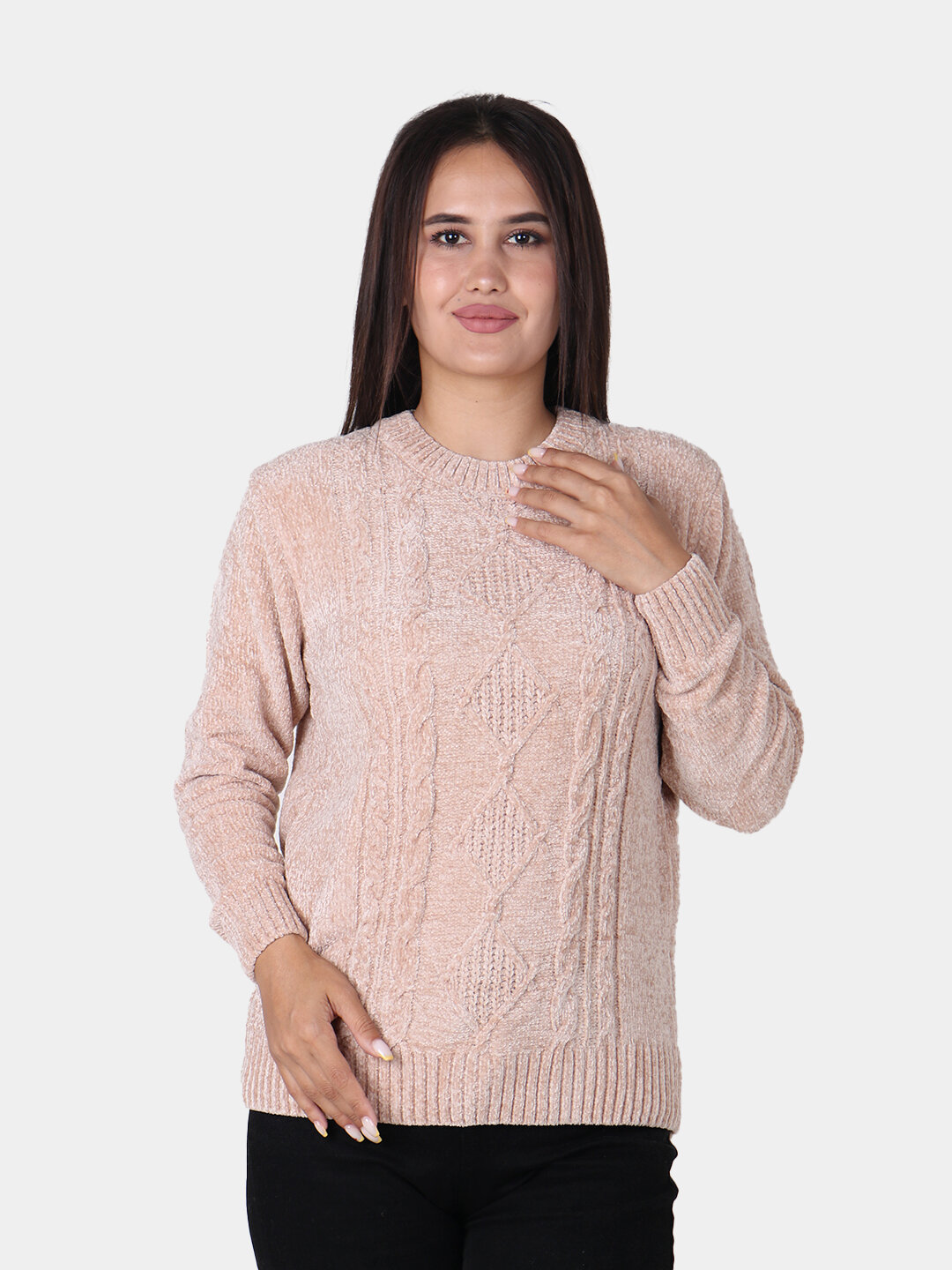 Свитер размер One Size, , бежевый — фото 1