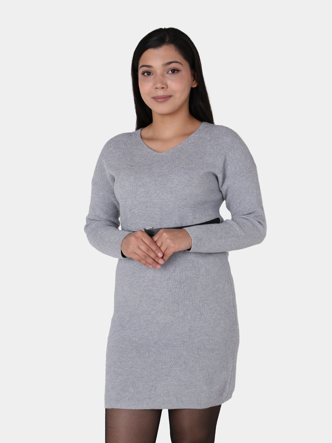 Туника , размер One Size, серебряный — фото 1