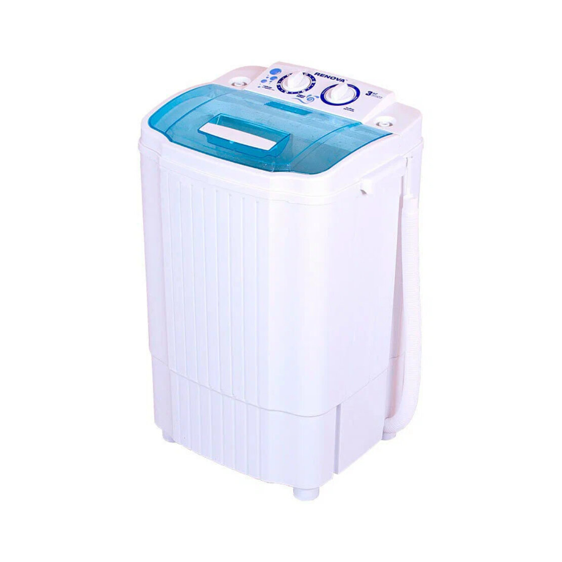 Стиральная машина Renova WS-30ET загрузка 3 кг вертикальная белый