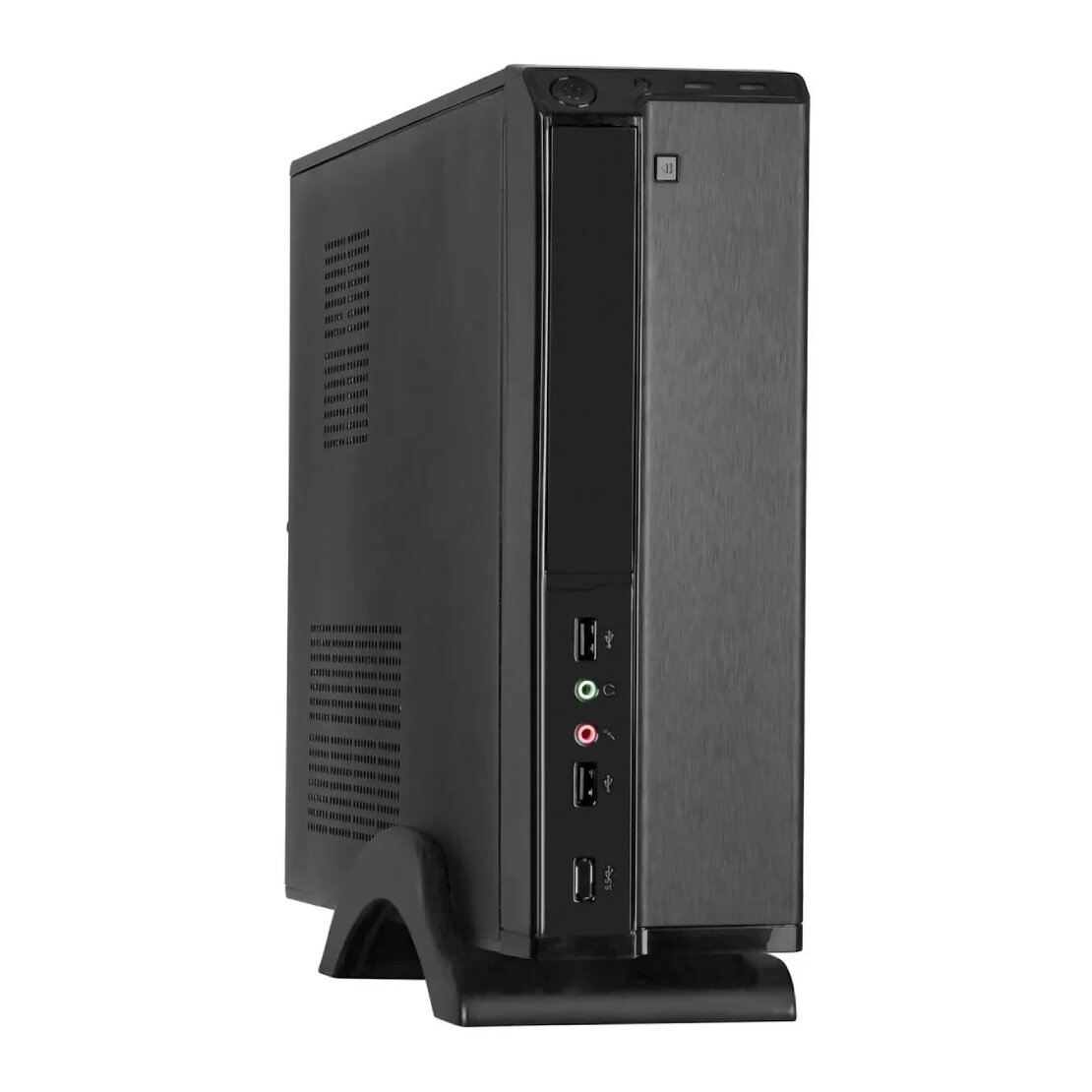 Корпус для компьютера Exegate EX268692RUS MI-207, Slim Desktop, черный