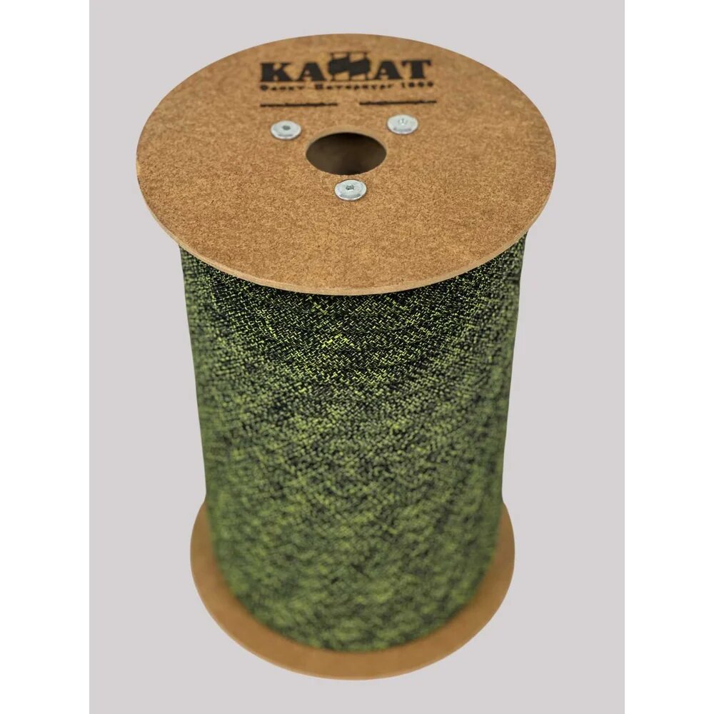 ОАО канат Верёвка страховочно-спасательная "казбек" ?10мм, 100м, цветная, оплётка из некручёных нитей, статическая с сердечником низкого растяжения, 1010480010К100