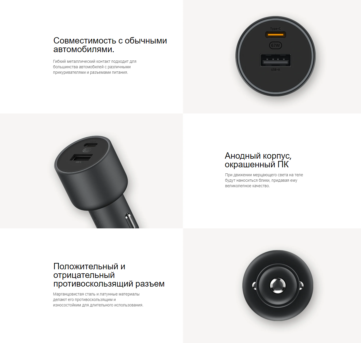 Временные затраты с Xiaomi Car Charger