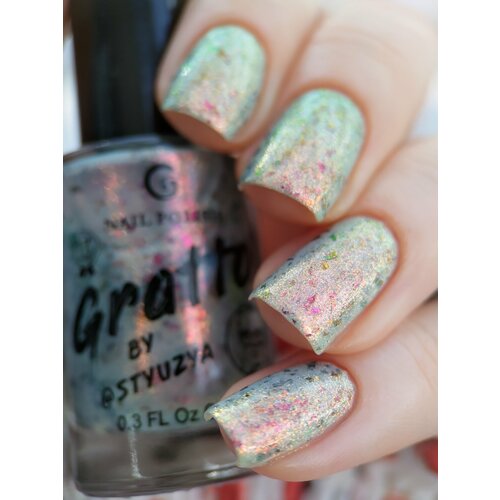 фото Лак для ногтей без лампы - grattol color nail polish just because, 9 мл