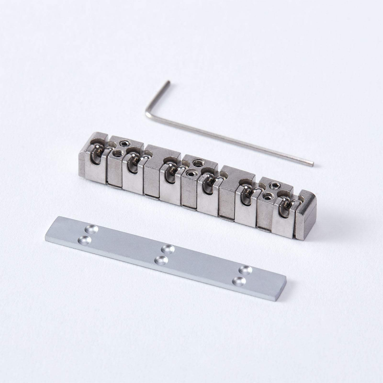 Guyker SUS-roller-AD-LP верхний порожек для электрогитары LP, сталь (43х6х-6.8мм)