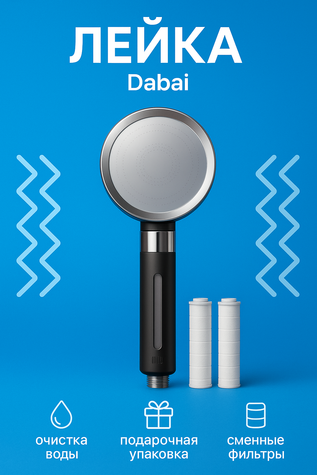 Очищающая воду лейка для душа Xiaomi Dabai DXHS004-6: 7 скрытых преимуществ для
здоровья и бюджета