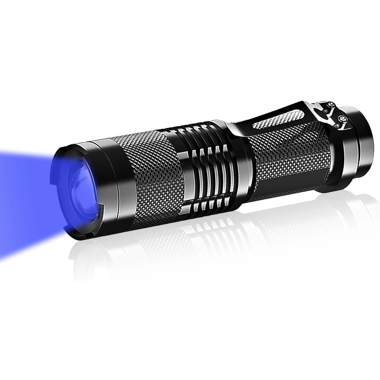 POCKETMAN Масштабируемый синий светодиодный фонарик 3 режимов Синий Темно-синий
