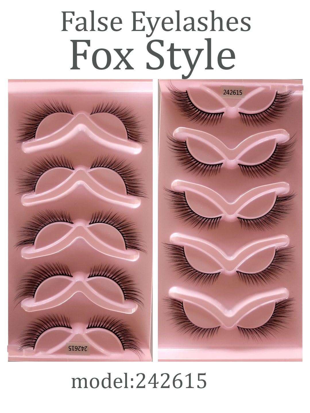 Накладные ресницы Премиальные накладные ресницы SANISHE Fox Style — фото 1