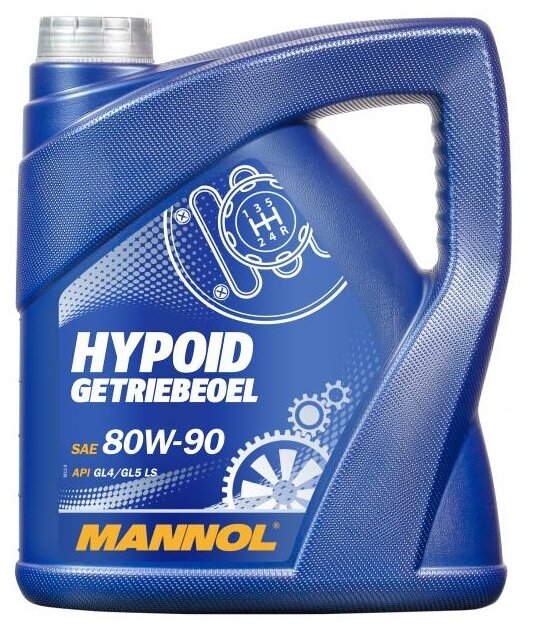 8106 MANNOL HYPOID GETRIEBEOEL 80W90 4 .   80W-90