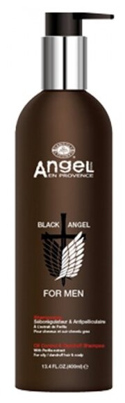 Angel Provence шампунь мужской Black Angel Oil Control & Dandruff for men контроль жирности и перхоти