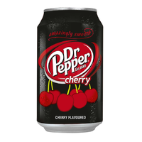 Газированный напиток Dr. Pepper Cherry, 0.33 л, металлическая банка