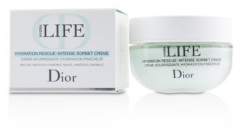 Dior Hydra Life Hydration Rescue Intense Sorbet Creme Интенсивный крем-сорбе спасение для сухой кожи лица, 50 мл