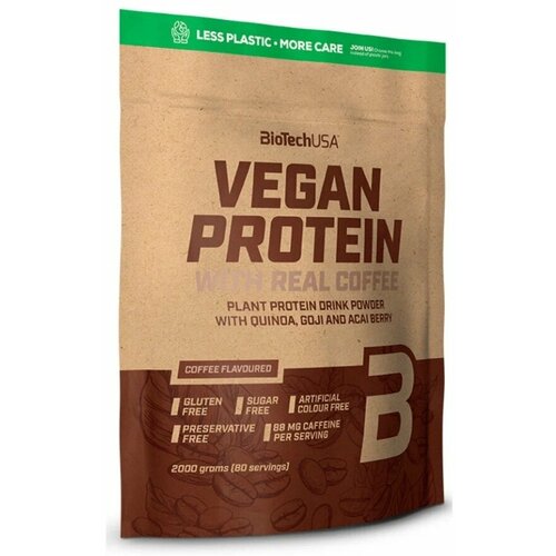 Протеин BioTechUSA Vegan Protein, 2000 гр., фундук
