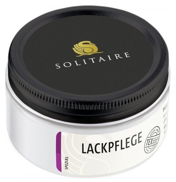 Solitaire Крем для лакированной кожи Lackpflege 1 бесцветный
