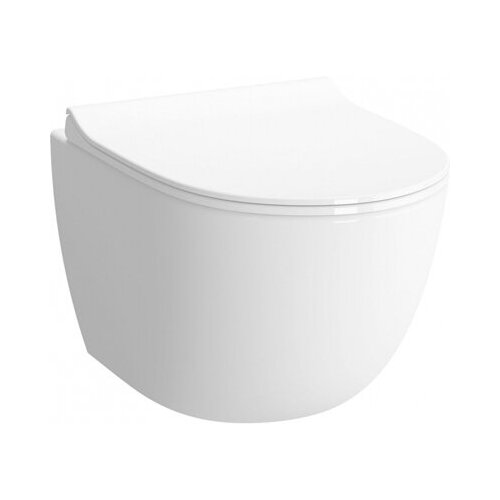 Унитаз подвесной Vitra безободковый Sento Белый (7748B003-0075) подвесной унитаз vitra smooth flush 7551b003 0075