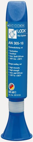 Изображение товара Клей-герметик для уплотнения фланцев WEICONLOCK AN 305-18 (50 мл)
