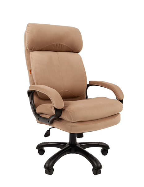 Офисное кресло Chairman Home 505 Россия ткань Т-10 бежевый (черный пластик)