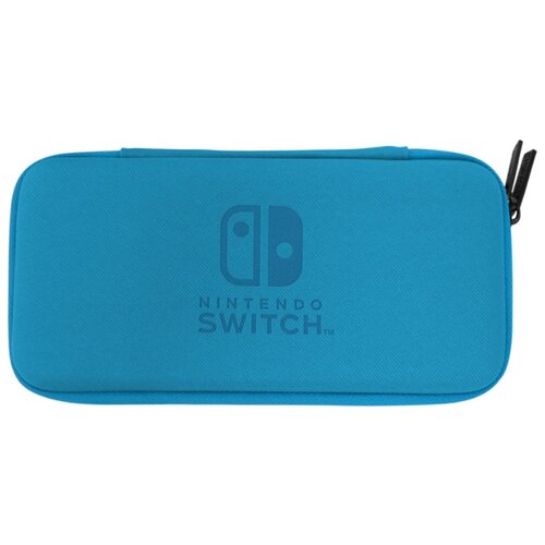 фото Nintendo switch защитный чехол hori slim tough pouch (blue/grey) для switch lite (ns2-012u)
