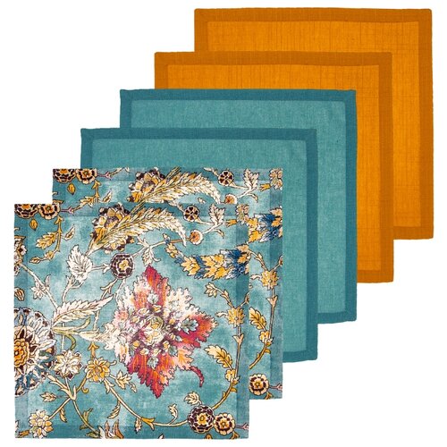 фото Набор салфеток из 6- ти шт santalino 850-603-50 40х40, антик