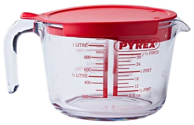 Pyrex Мерный кувшин 264P000/7046 1000 мл 2 предмета