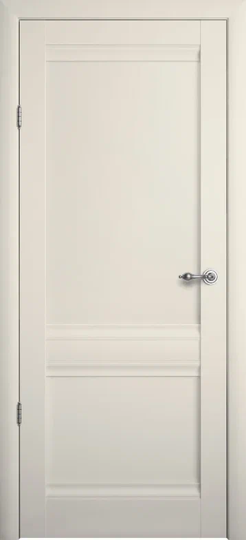 Межкомнатная дверь (комплект) Albero Рим Винил / Ваниль / Глухое 80х200