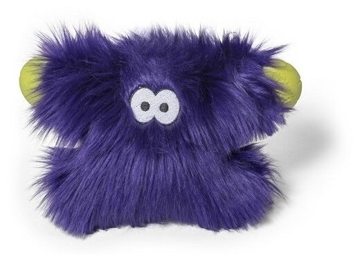West Paw Zogoflex Rowdies игрушка плюшевая для собак Fergus 24 см фиолетовая - фотография № 1