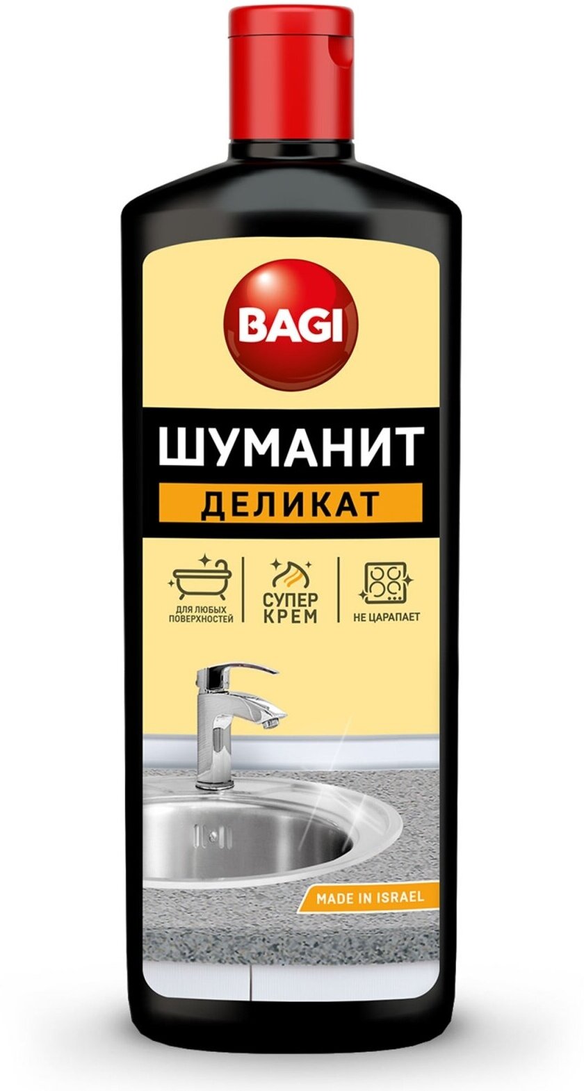 Универсальный чистящий крем Bagi Шуманит деликат, 350 мл - фотография № 5