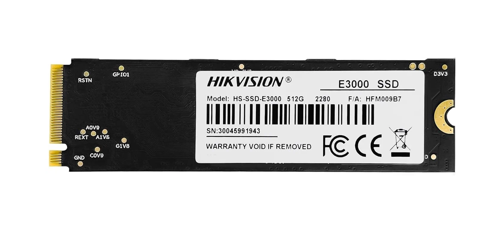 Накопитель SSD HIKVision 512GB E3000 Series (HS-SSD-E3000/512G) - фото №13