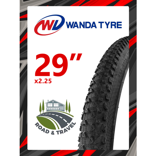 фото Велопокрышка wanda 29"x2.25 (57-622) w2030(a) черный rtrw20300005