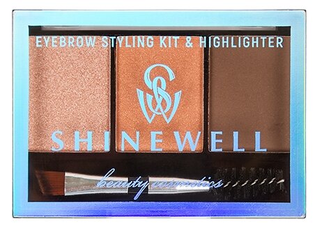    Shinewell Eyebrow Styling Kit & Highlighter . 03 6,23 