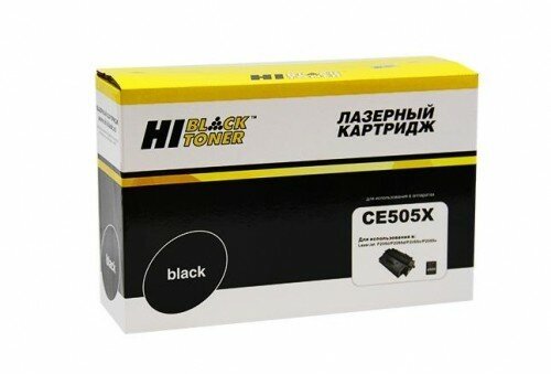 Картридж Hi-Black (HB-CE505X) для HP LJ P2055/P2050/Canon №719H, 6,5K