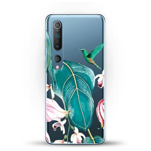фото Силиконовый чехол колибри на xiaomi mi 10 pro andy & paul
