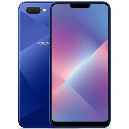 Смартфон OPPO A3s 6128 ГБ Dual nano SIM синий 900000₽