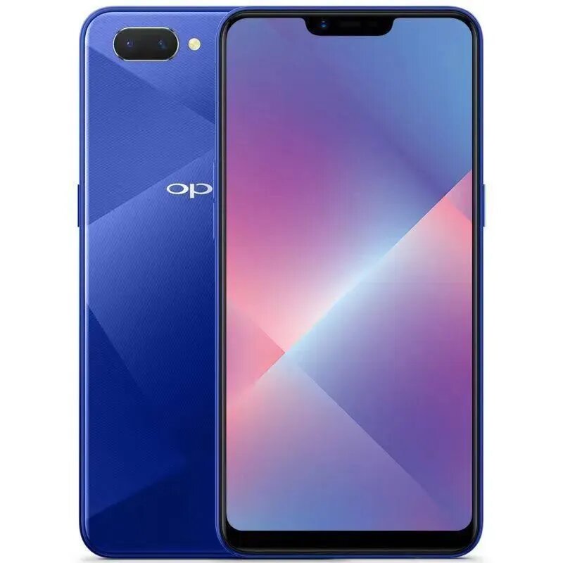 Смартфон OPPO A3s, Dual nano SIM, синий