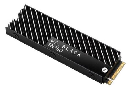 SSD накопитель 1 ТБ M.2 Western Digital WD Black NVMe WDS100T3XHC