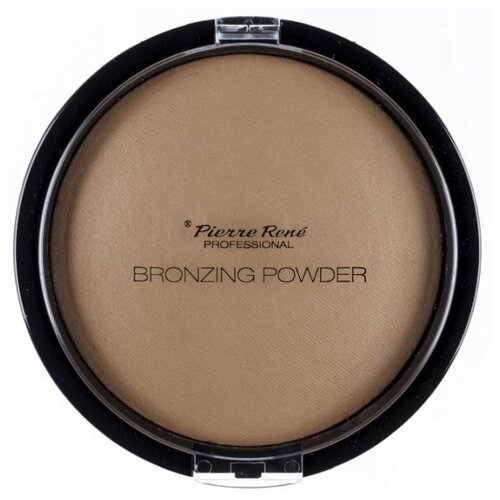 фото Pierre Rene Bronzing Powder пудровый бронзер 02 medium bronze