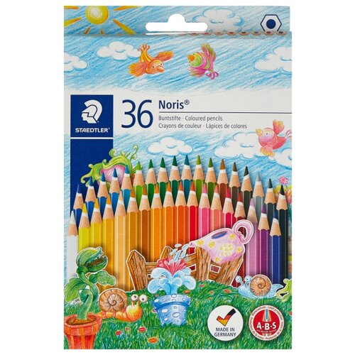 фото Staedtler Карандаши цветные Noris club 36 цветов (144 ND36)