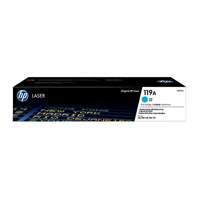 Картридж для лазерного принтера HP 119A Cyan (W2091A)