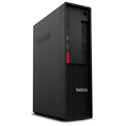 фото Рабочая станция lenovo thinkstation p330 sff gen 2 (30d10029ru) intel core i7-9700/16 гб/256 гб ssd+1 тб hdd/nvidia quadro p620/windows 10 pro черный